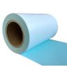 Buy cheap HM2033L Model Thermal Paper Adhesive Label Material Eco Thermal Hotmelt Glue Blue Glassine Liner from wholesalers