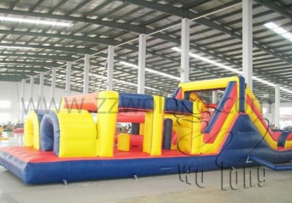 Buy cheap portable Inflatable obstacle course, adult obstacle course from wholesalers