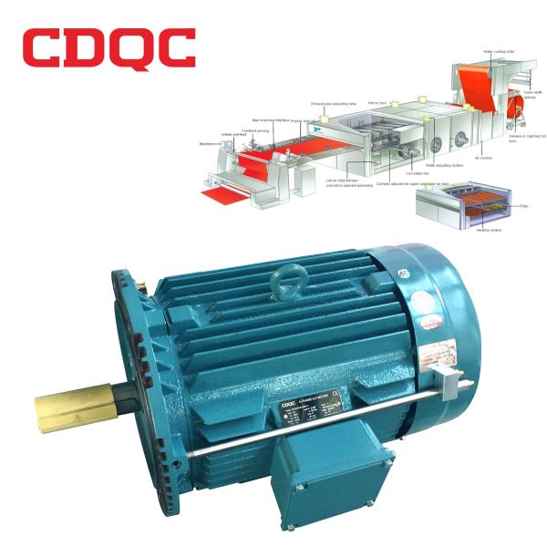 Buy cheap 25hp High Efficiency Three Phase Synchronous Motor , Industrial Electric Motors for Stenter from wholesalers