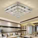 Square Crystal low ceiling chandelier Lights For Hallway Bedroom Kitchen (WH-CA