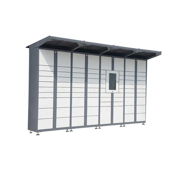Buy cheap Steel Smart Parcel Delivery Locker Intelligent Express Cabinet One Main Three Duty Electronic Lock from wholesalers