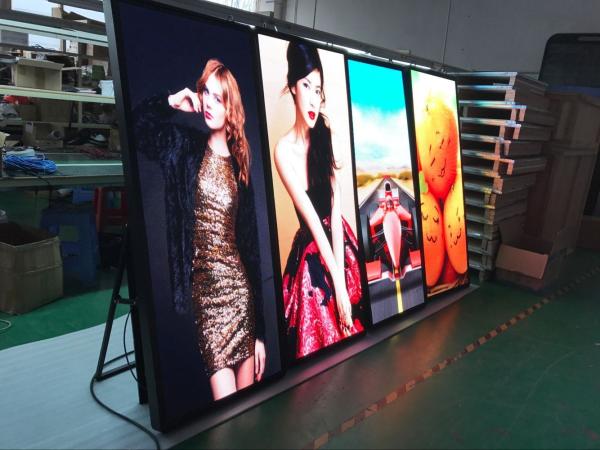 Buy cheap Ultra Thin P2.5 Poster LED Advertising Box For Shop Advertising Screen from wholesalers