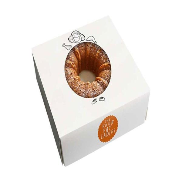custom donut color box Printing donut cardboard packaging box fried food gift
