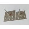Buy cheap 2"X 2" Insulation Fastener Pins Perforated Base Galvanized Steel Or Stainless Steel from wholesalers