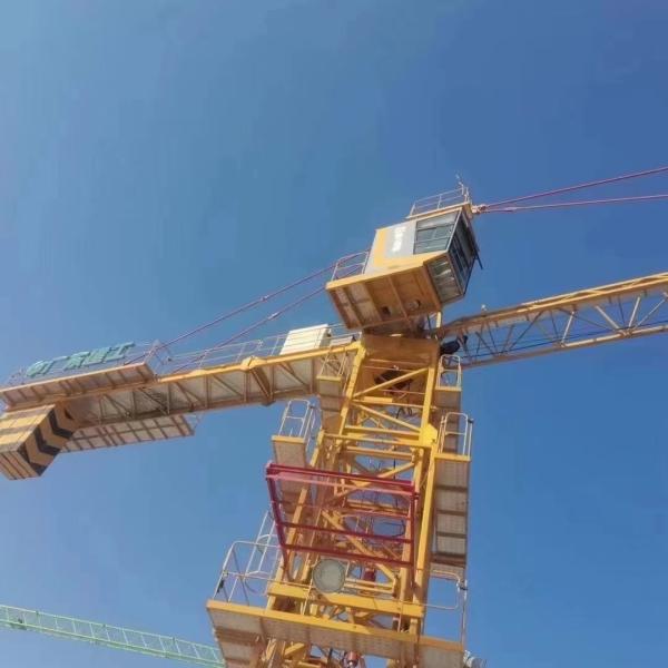 120T 20 Years Xg Flat Head Construction Tower Cranes Two Sets Maximum Lifting