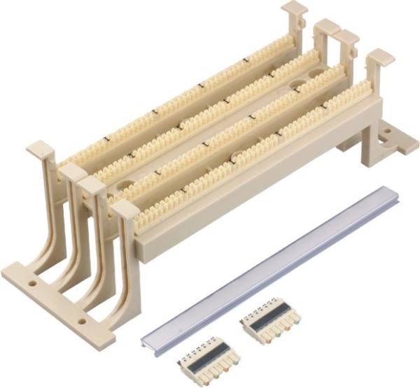 Buy cheap Cat5E 110 Punch Down Block Wiring Block Wall Mount With Legs , Ivory Color YH5031 from wholesalers