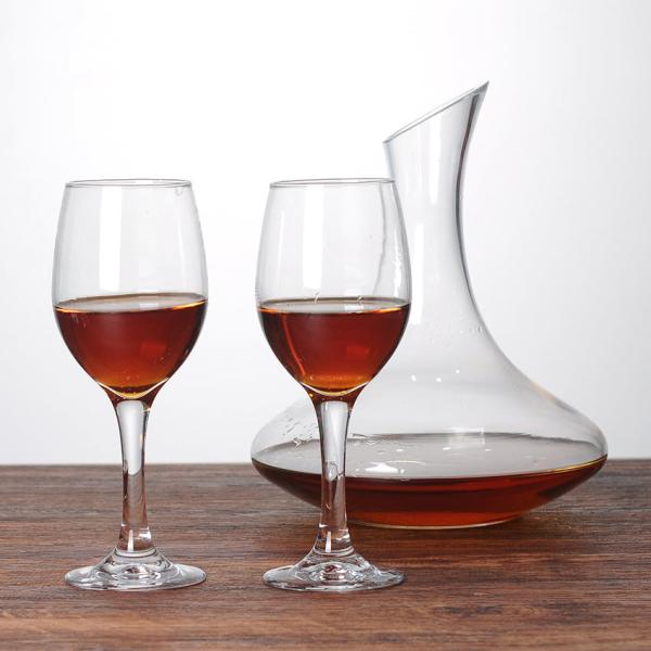 Buy cheap Restaurant 3pcs Glass Wine Decanter Lead Free Soda Lime Glass Material from wholesalers