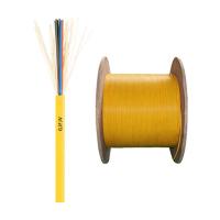 Buy cheap Yellow Tight Buffered Fiber Cable , GJFJV Fiber Breakout Cable Indoor SM MM 0 product