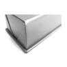 Buy cheap 1 lbs non-stick 22.9*12.7*7.6CM Alumminum steel baking loaf pan baking tray toast box bread molding bread baking tins from wholesalers