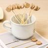 Buy cheap JFB Cat Wooden Decorative Bamboo Food Picks Forks For canape Fruit 100pcs/Pack from wholesalers