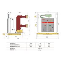 Buy cheap VS1-12/630A Medium Voltage Safety solid pole Indoor Vacuum Circuit Breaker VCB product