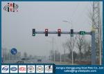 5mm Thickness Polygonal Traffic Light Pole Hot Dip Galvanized With ASTM A 123