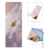 Buy cheap Super Grip Foldable Exercise Mat / Modern Full Size Yoga Mat For Girl from wholesalers