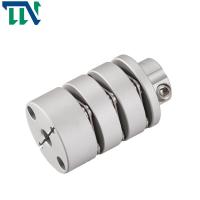 Buy cheap High Torque Motor Shaft Coupling Rigid Clamp Single Step Three Diaphragm product