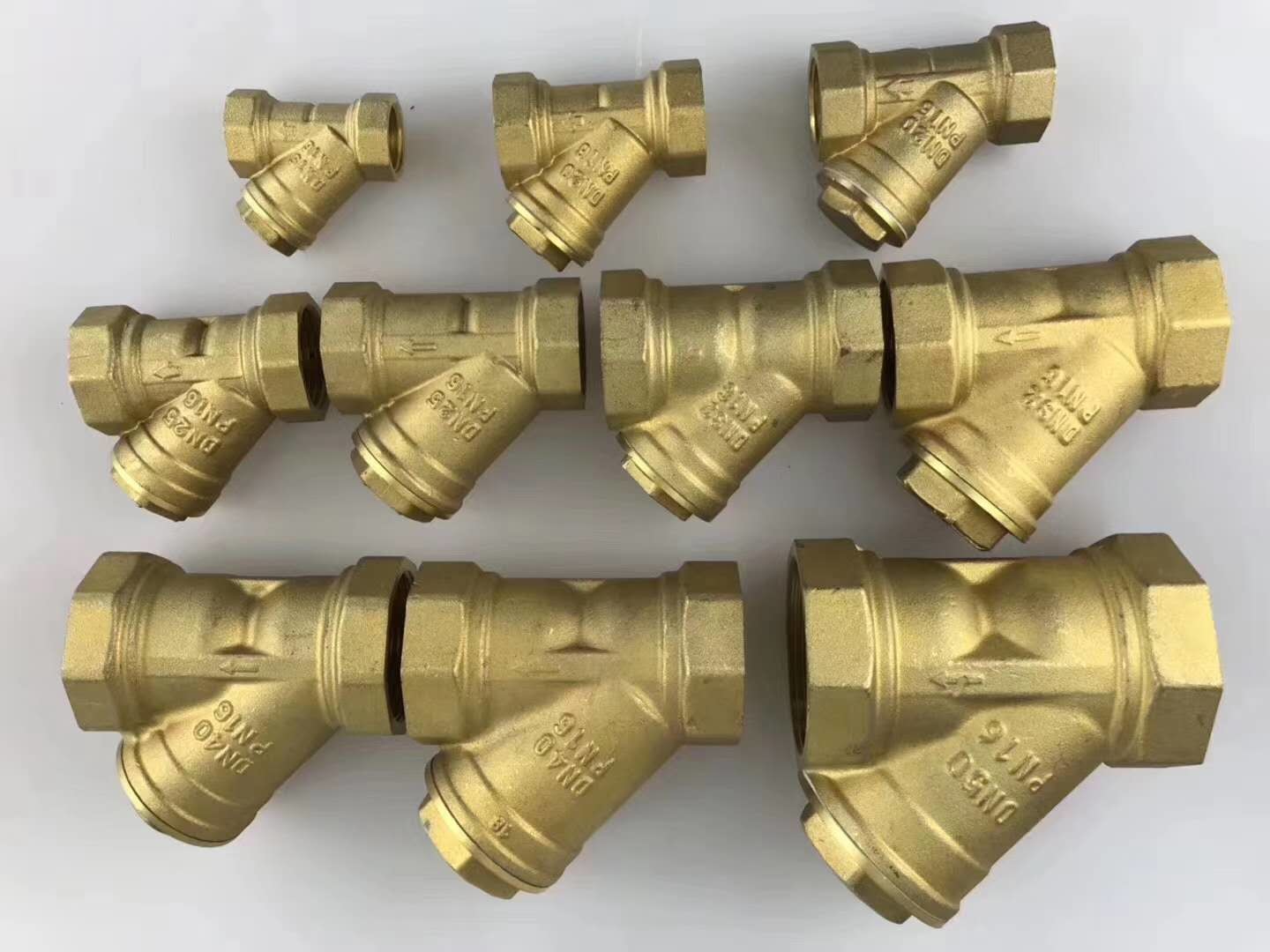 Ansi PN16 Y Type Strainers Casting Flanged End 1.6Mpa