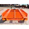 Buy cheap 5t automobile flat bed rail transfer bogie running on steel rail in painting blasting room from wholesalers