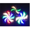 Buy cheap Big size Windmill strobe flash Rainbow color Car/ Motorcycle DRL daytime running light from wholesalers