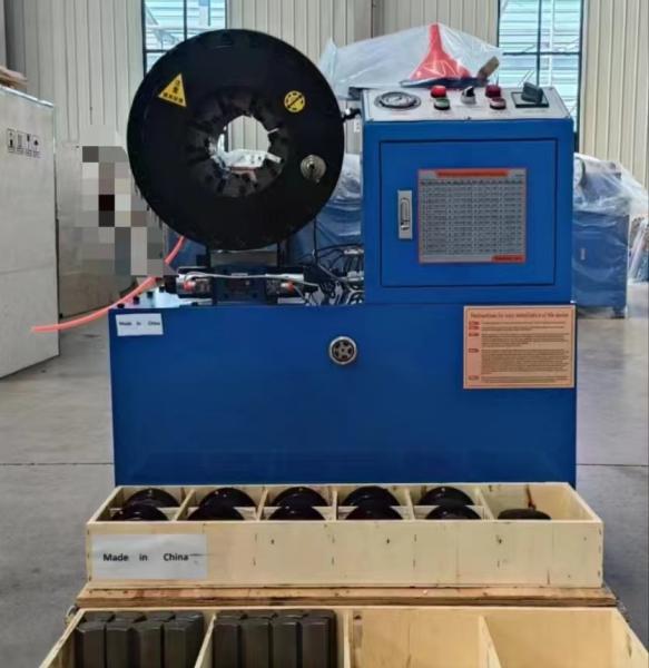 Buy cheap Work Efficiency 800T Hydraulic Hose Crimping Machine 380V from wholesalers