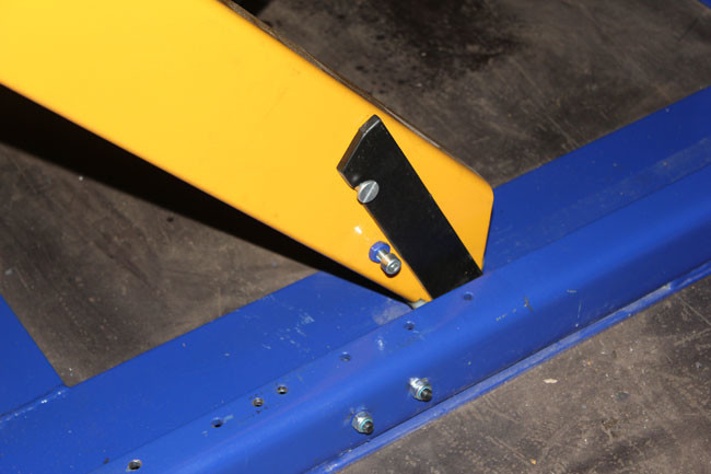 1300x850mm Warehouse Stationary Lift Table With Tilt Cargo Lifting