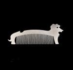 Custom cool innovative men gift, engraved stainless steel credit card sized comb