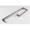 Buy cheap Copper Frameless Glass Door Handles Erosion Resistant Easy To Install from wholesalers