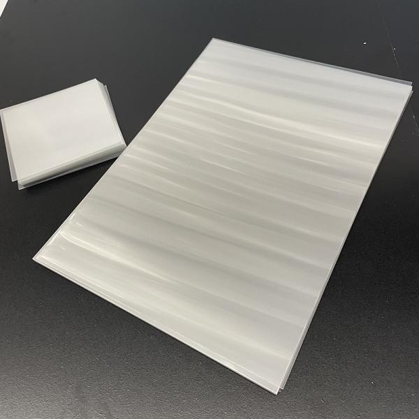 Buy cheap 0.6mm 75 LPI lenticular sheet 101.6*101.6mm size 10 pieces/bag lenticular lens sheet from wholesalers