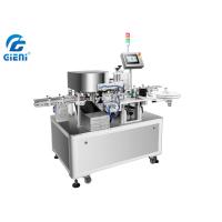 Buy cheap 2KW 90pcs/Min Cosmetic Lipstick Labeling Machine For End Face product