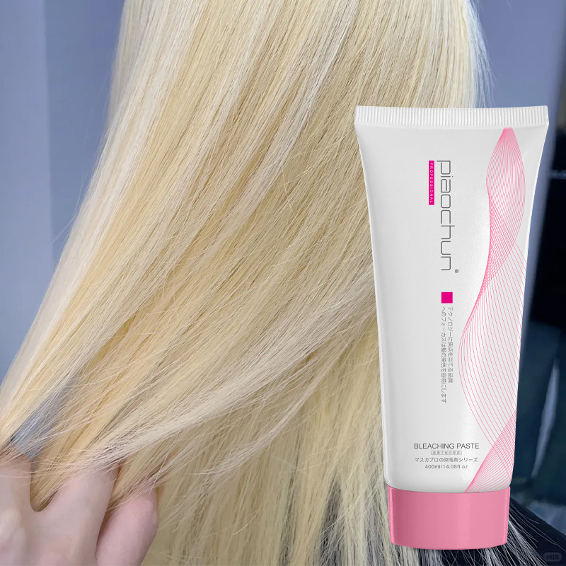 Men and Women Get the Perfect Blonde Look with Professional Salon Hair Bleaching Cream