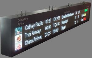 China Indoor SMD Airport Flight Display Board automatic Digital LED Display on sale