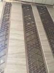Panel Gold Stainless Steel Screen Laser Cut Metal Room Divider Design Decorative