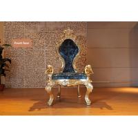 Buy cheap SGS Blue Event Banquet Children Kids King And Queen Chairs For Wedding Party product
