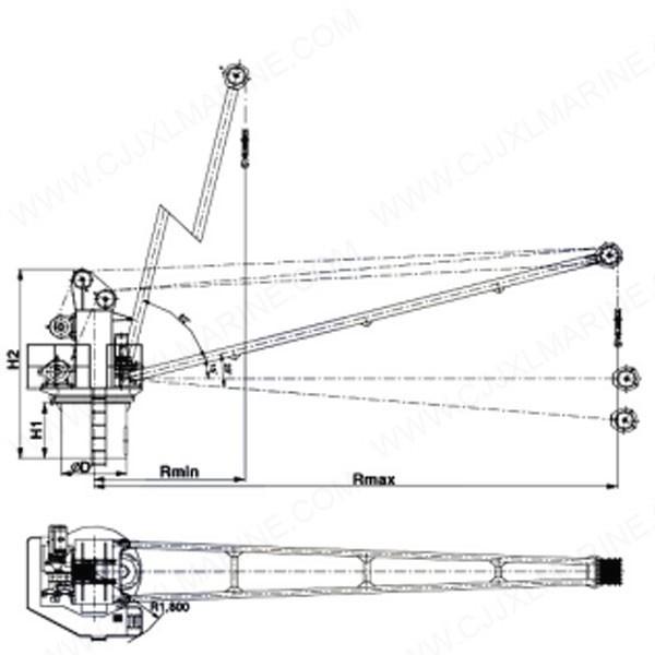 Buy cheap Electric Omnibearing Crane from wholesalers