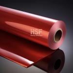 36um Red Anti Static Film Translucent PET Polymer Film For ESD Sensitive Product