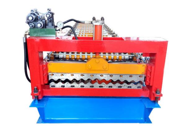 Buy cheap Metal Roofing Corrugated Sheet Roll Forming Machine Main Frame 300 H Steel from wholesalers