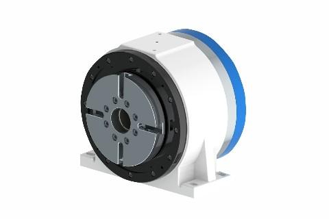 Buy cheap Pneumatic Brake 160mm Direct Drive Fourth Axis Rotary Table from wholesalers
