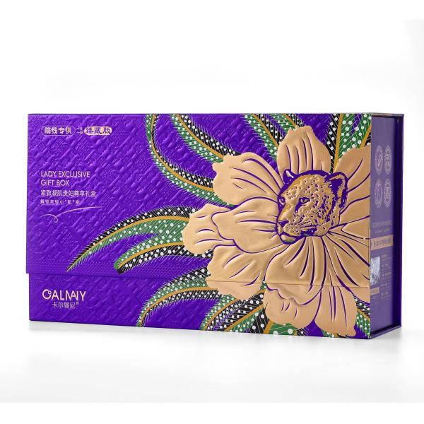 Buy cheap Custom Cosmetic Packaging Box Skincare Rigid Paper Gift Box With Magnetic Lids from wholesalers