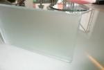 Customized Acid Etched Glass Windows Safety Frosted Glass Ultra Clear Anti Fog