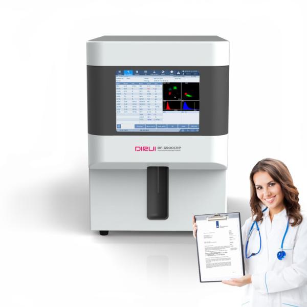 Buy cheap 5 Part Automatic Hematology Analyzer ISO13485 Blood Cell Counter from wholesalers