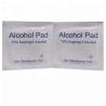 Buy cheap Nonwoven Plain White 75% Ethanol Alcohol Prep Pads Disposable Medical Custom from wholesalers