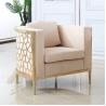Buy cheap Custom stainless steel frame base upholstered bench metal table leg from wholesalers