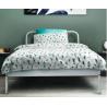 Buy cheap Bedroom Single Metal Bed Frame , Dormitory Cold Rolled Steel Frame Easy Assembly from wholesalers