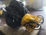 Hydraulic Orange Peel Grab Steel Scrap Grapple Excavator 360 Degree Rotation