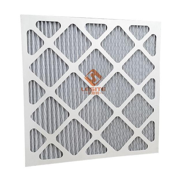 Buy cheap Commerical G3 G4 Merv 8 Hepa Air Filter For HVAC , Pleated Panel Filter from wholesalers