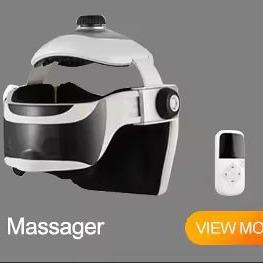 Buy cheap Four Modes Electric Scalp Massager Helmet 90 Minutes Eye Head Massager from wholesalers
