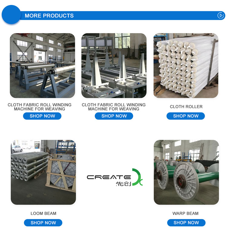 Weaving Loom Cloth Rolling Machine High Speed Take Up