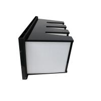Buy cheap ABS Plastic Frame 0.5 Micron V Bank Filter For HVAC System product