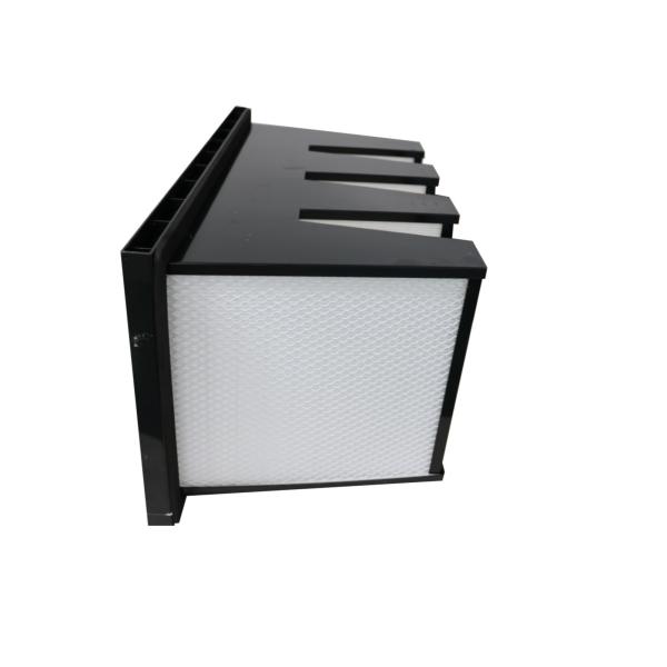Buy cheap ABS Plastic Frame 0.5 Micron V Bank Filter For HVAC System from wholesalers