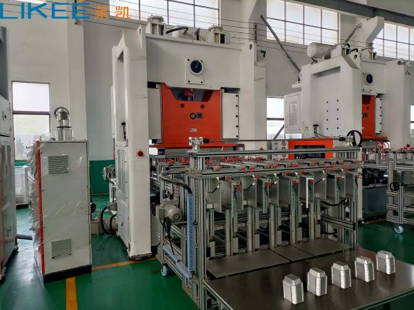 Buy cheap Customizable 130Ton Aluminium Foil Container Making Machine for USA Full Size Pans from wholesalers