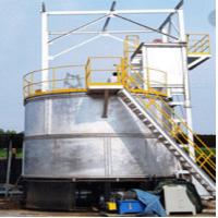 Buy cheap Computer Controlled Aerobic Digester Food Waste Fluidised Aerobic Bioreactor product
