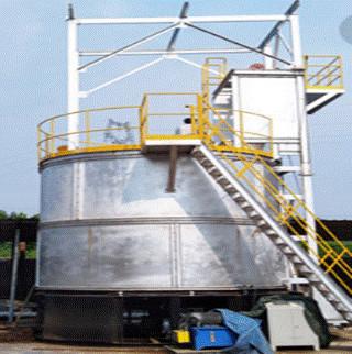 Buy cheap Computer Controlled Aerobic Digester Food Waste Fluidised Aerobic Bioreactor from wholesalers